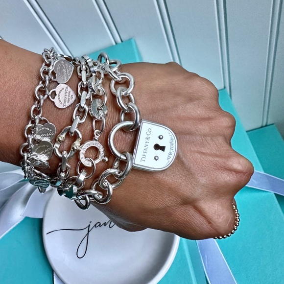 Tiffany & Co. 1837 Circle Link bracelet, 7" - Picture 1 of 4